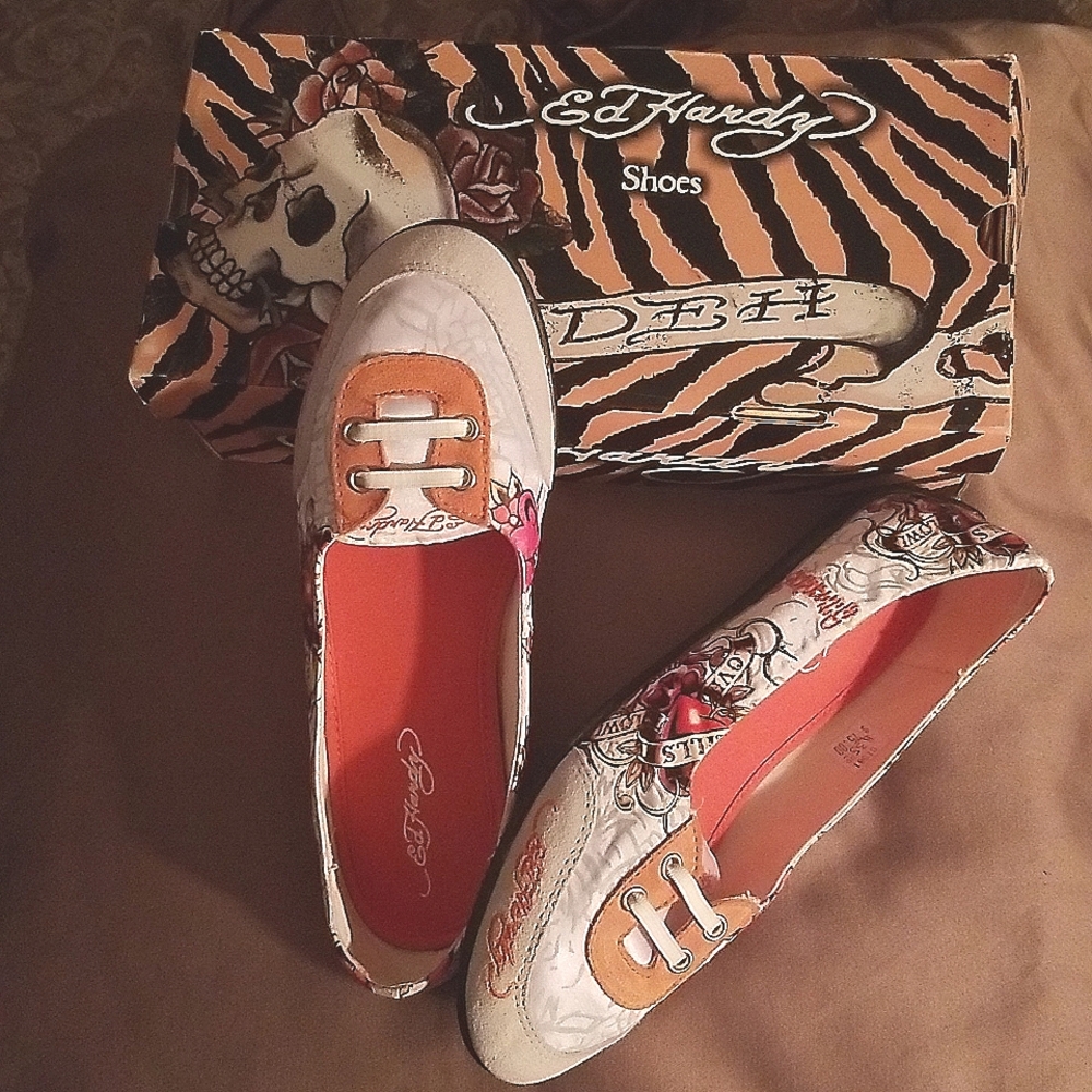 Ed Hardy DEH Eye Candy White